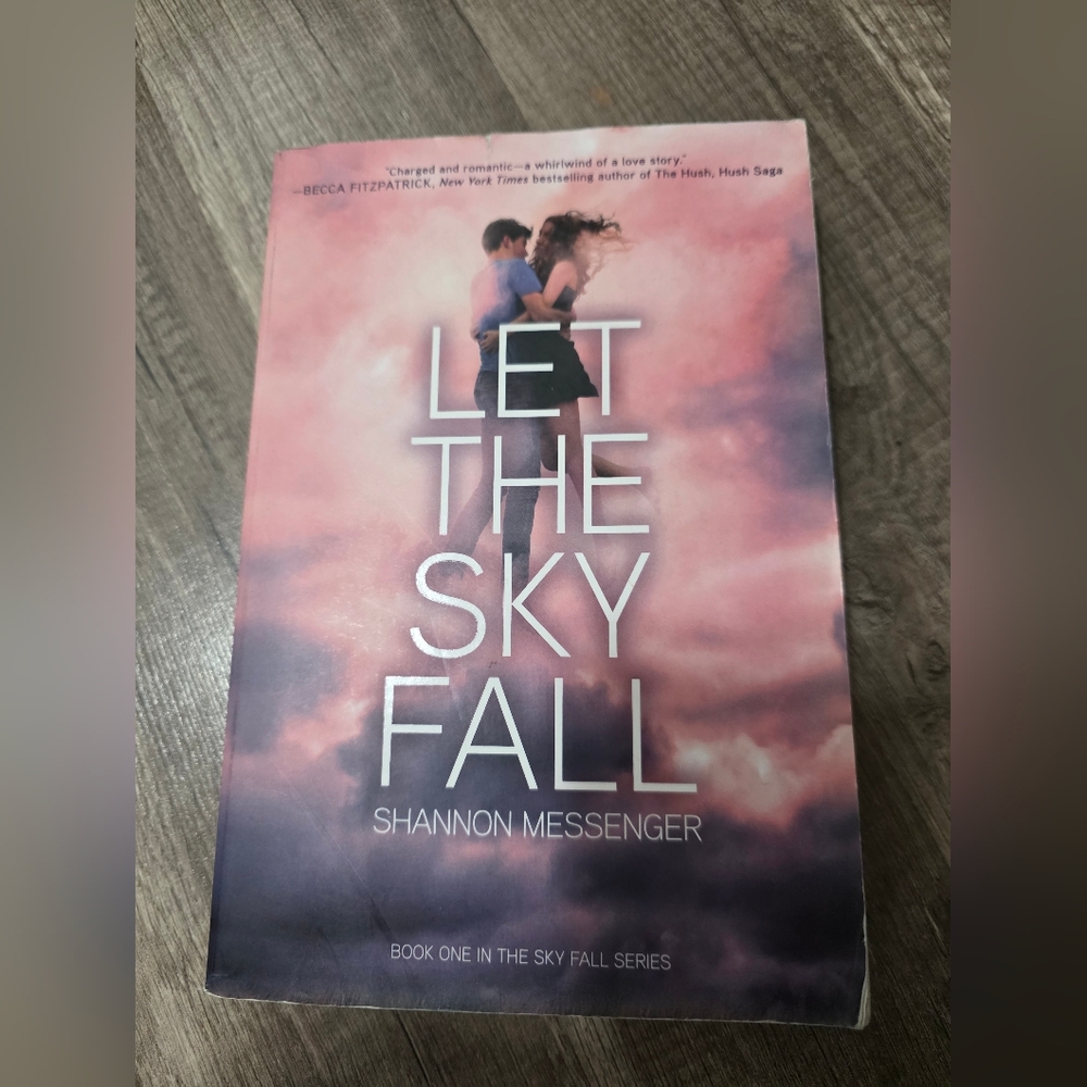 Let the Sky Fall Book Shannon Messenger ROMSNTASY YA FANTASY FICTION BOOK TOK